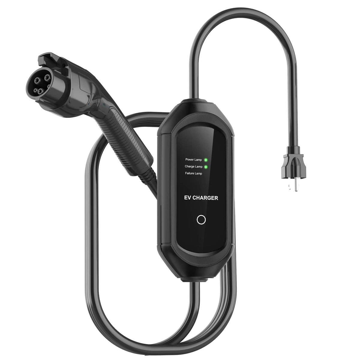 Karinear Level 1&2 NEMA 5-15 16A Portable EV Charger with 20FT Cable for All J1772 Electric Cars