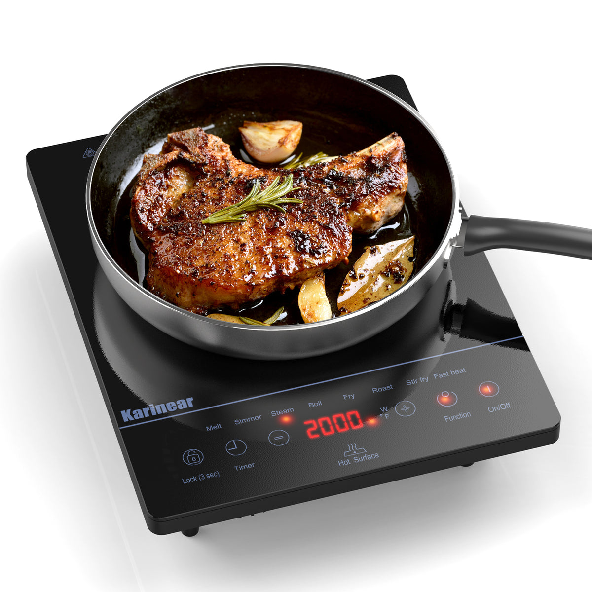 Karinear Portable Electric Cooktop