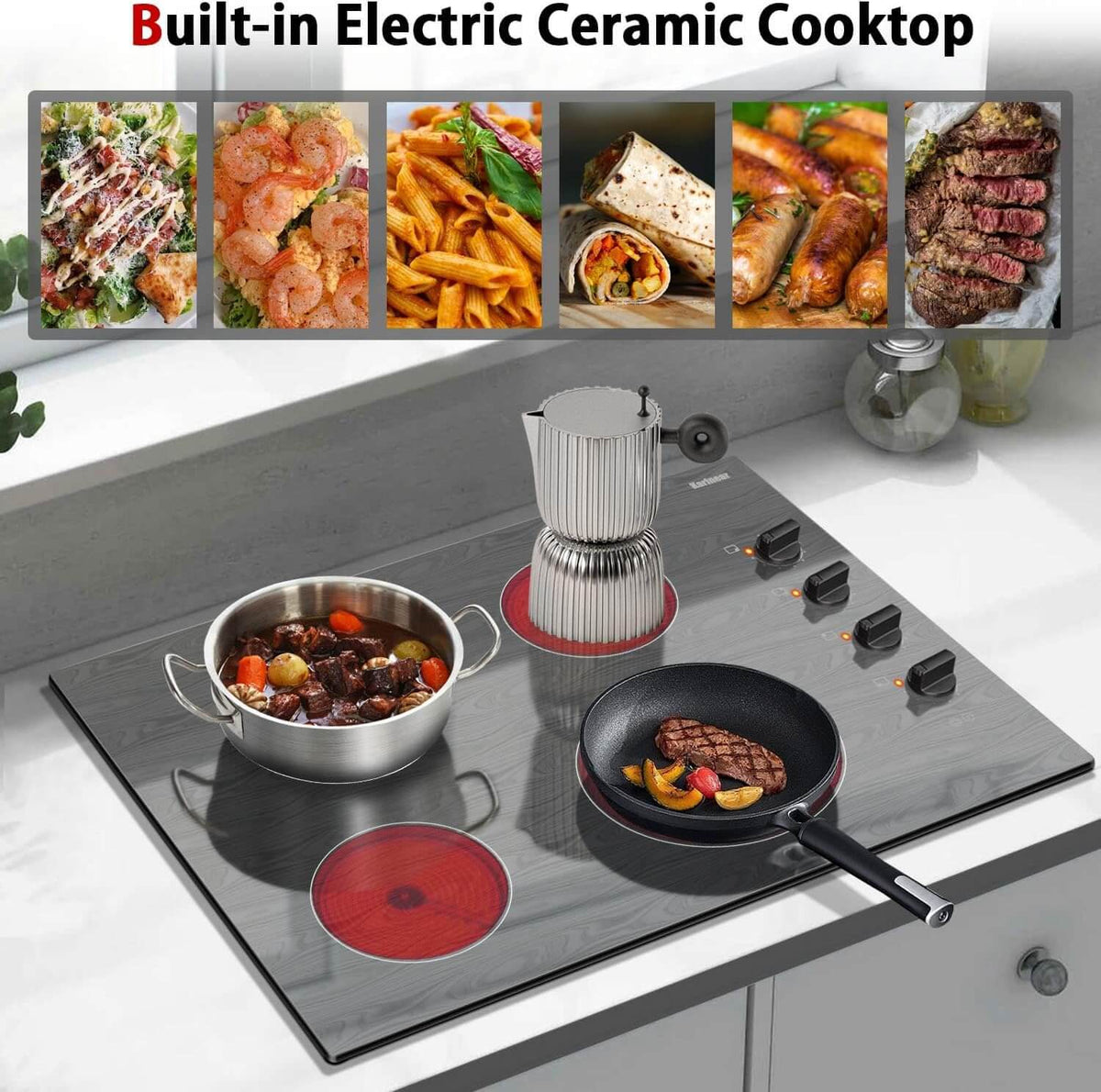 30 inch electric cooktop