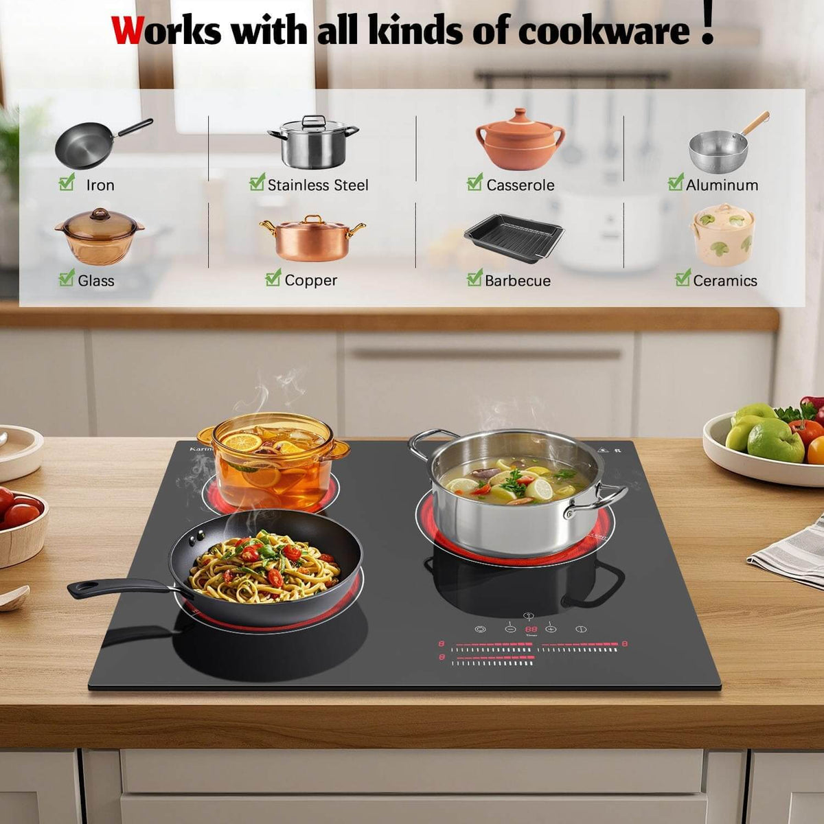 24 inch electric cooktop