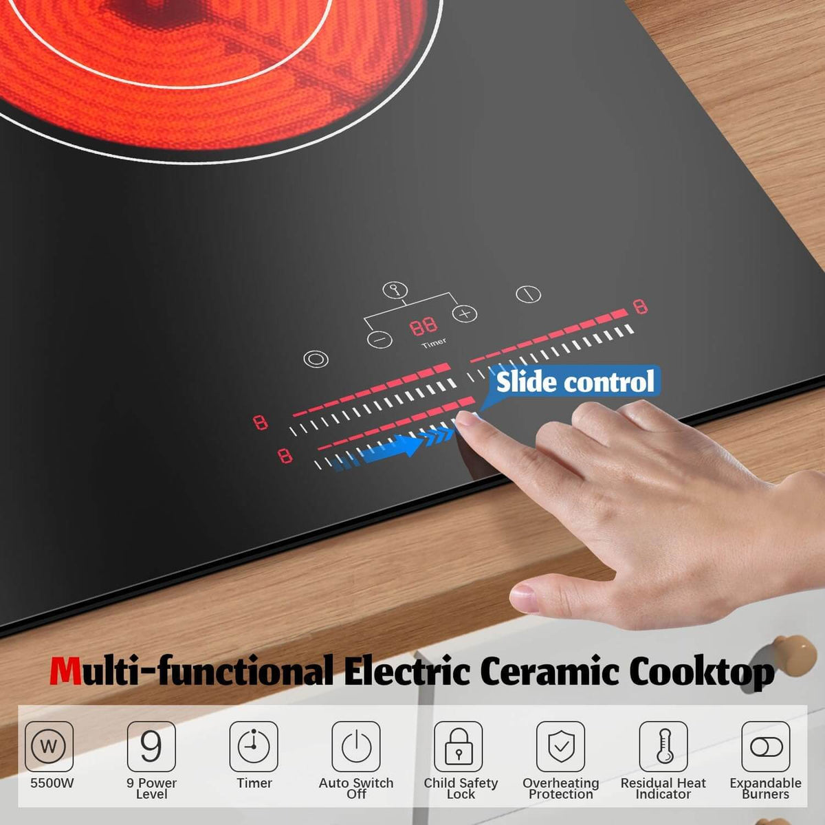 24 inch electric cooktop
