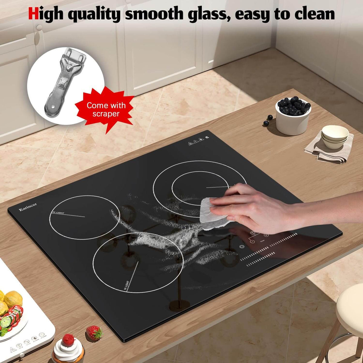 24 inch electric cooktop
