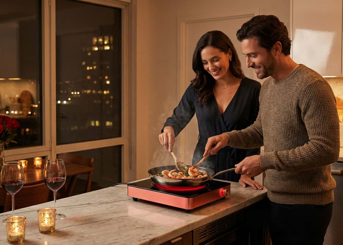 portable electric cooktop