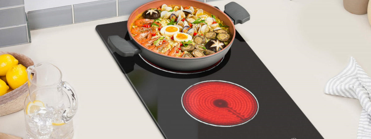 12 in wide to 24 in wide electric stove top