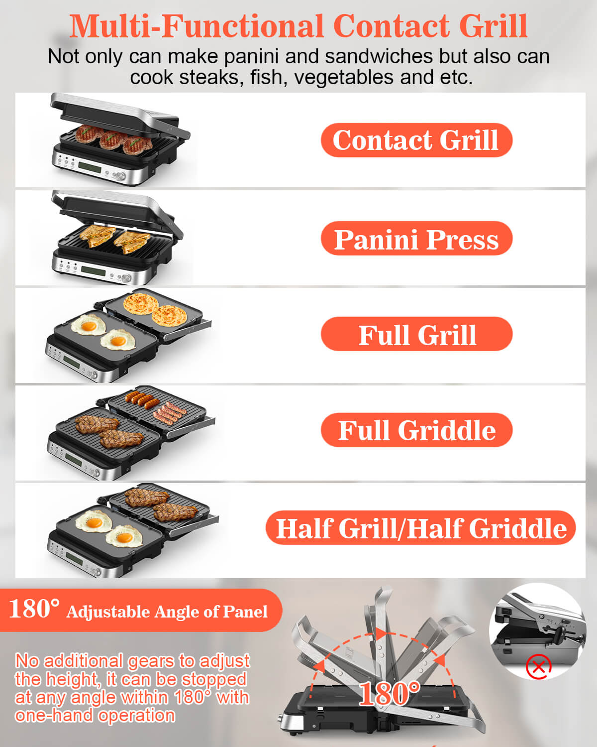 Panini Press Grill 
