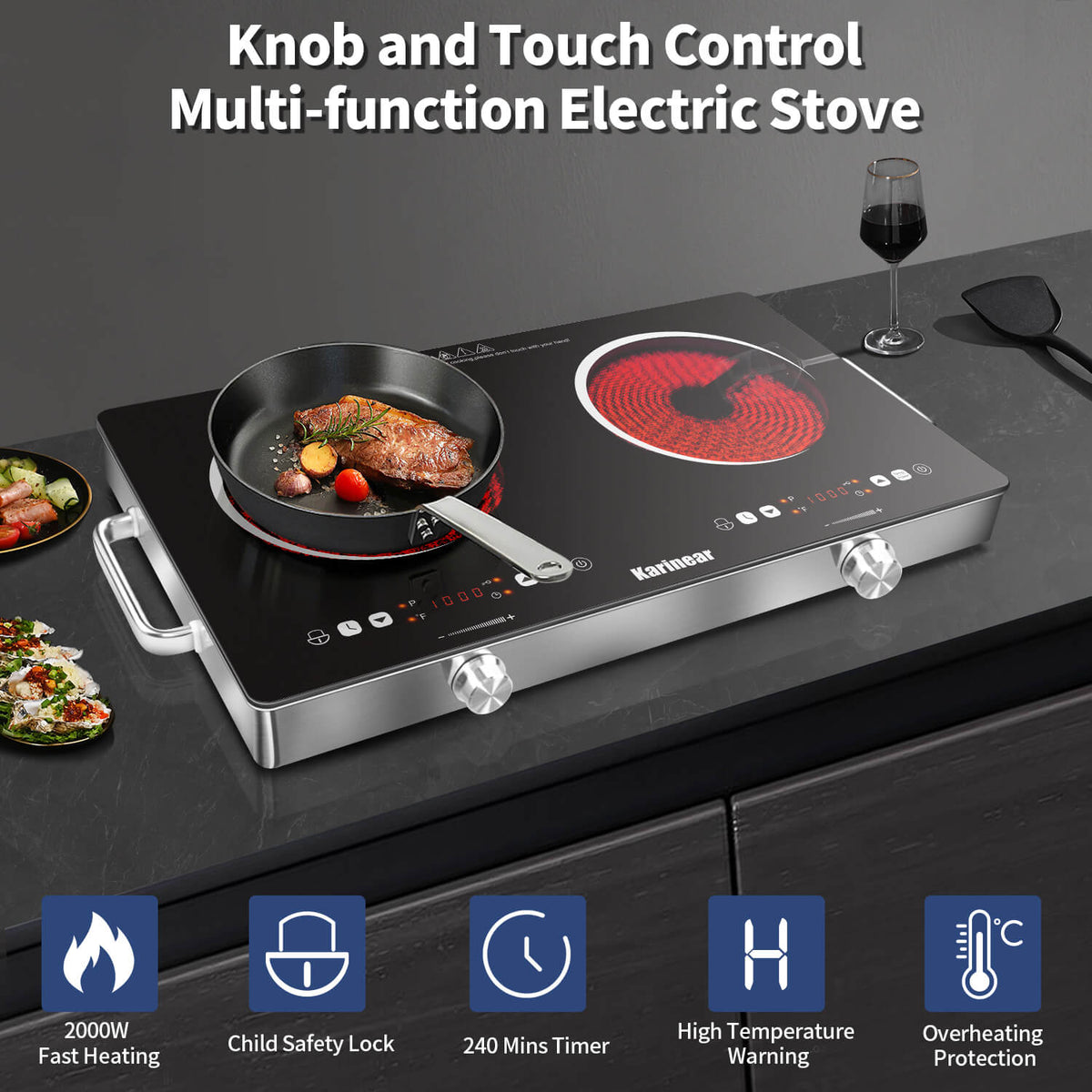 Portable Electric cooktop