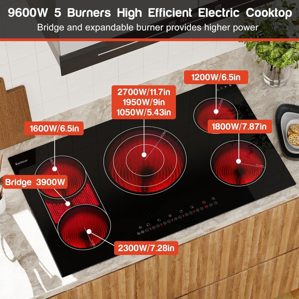 36 inch electric stove