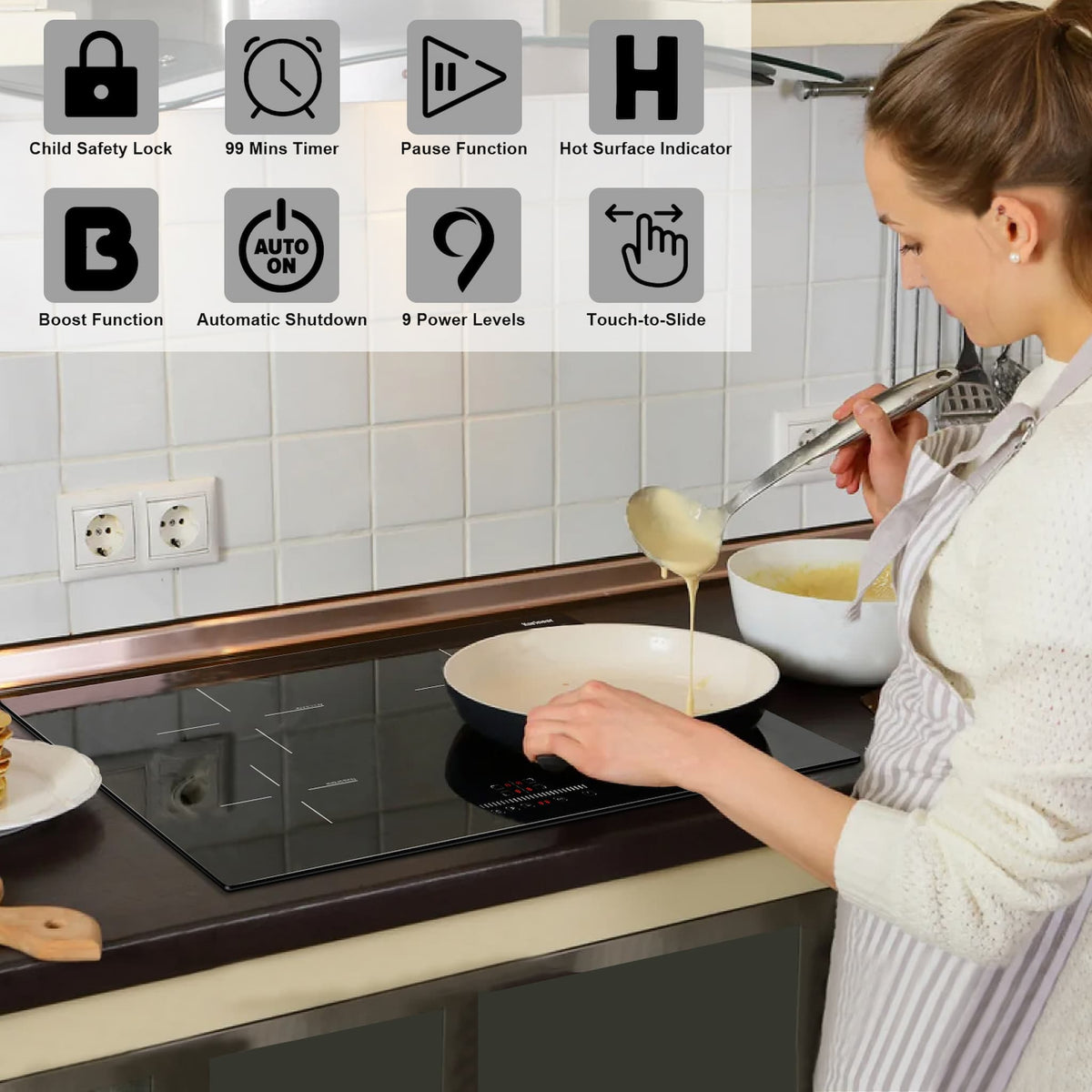 Karinear Induction Cooktop 30 inc