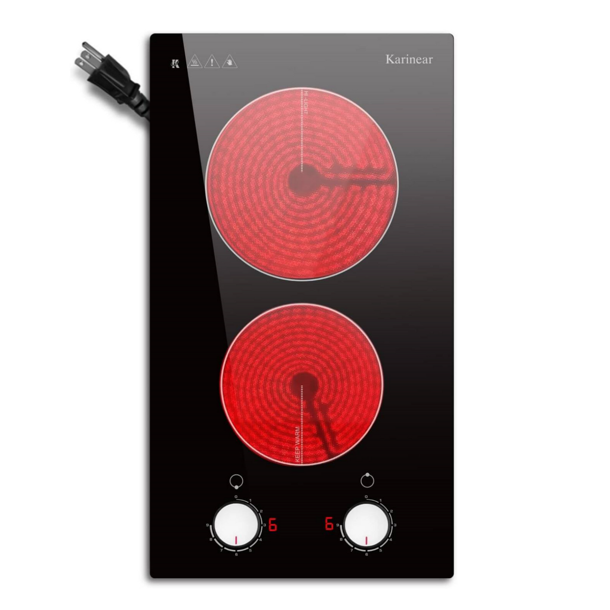 portable electric cooktop