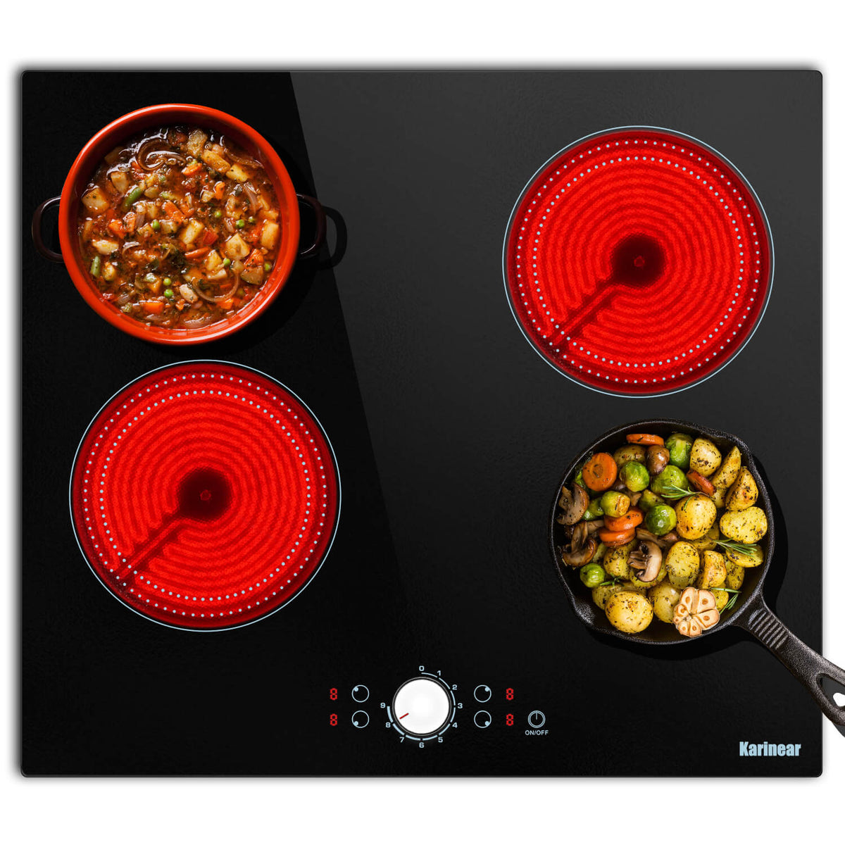 4 Burner Electric Cooktop
