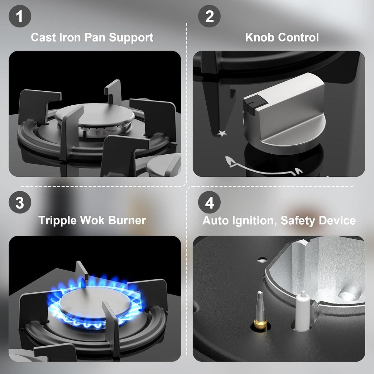 best gas cooktops

