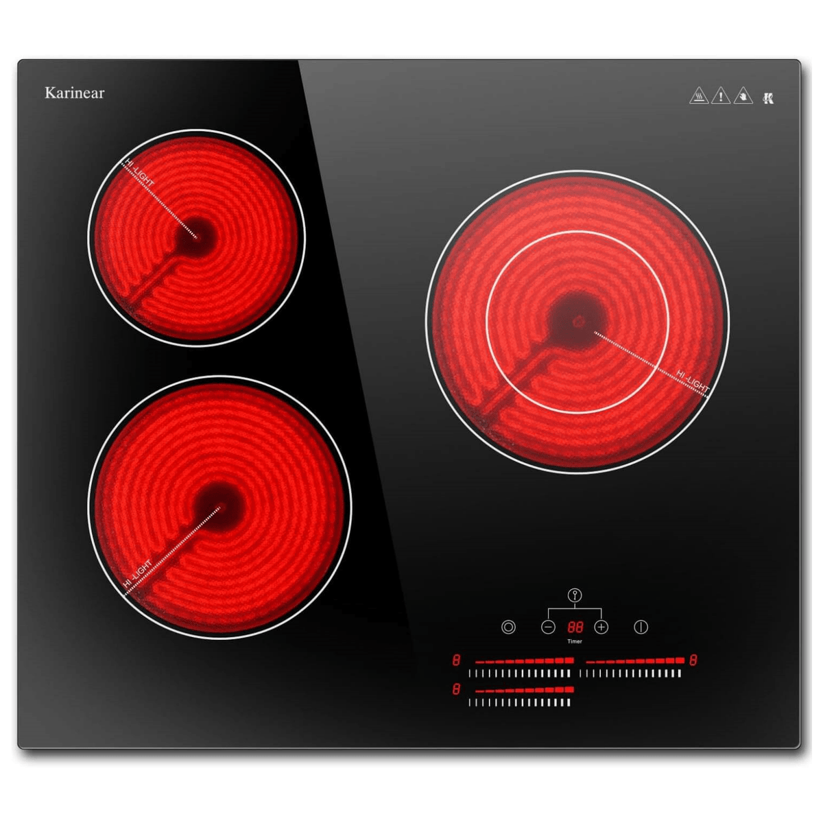 24 inch electric cooktop