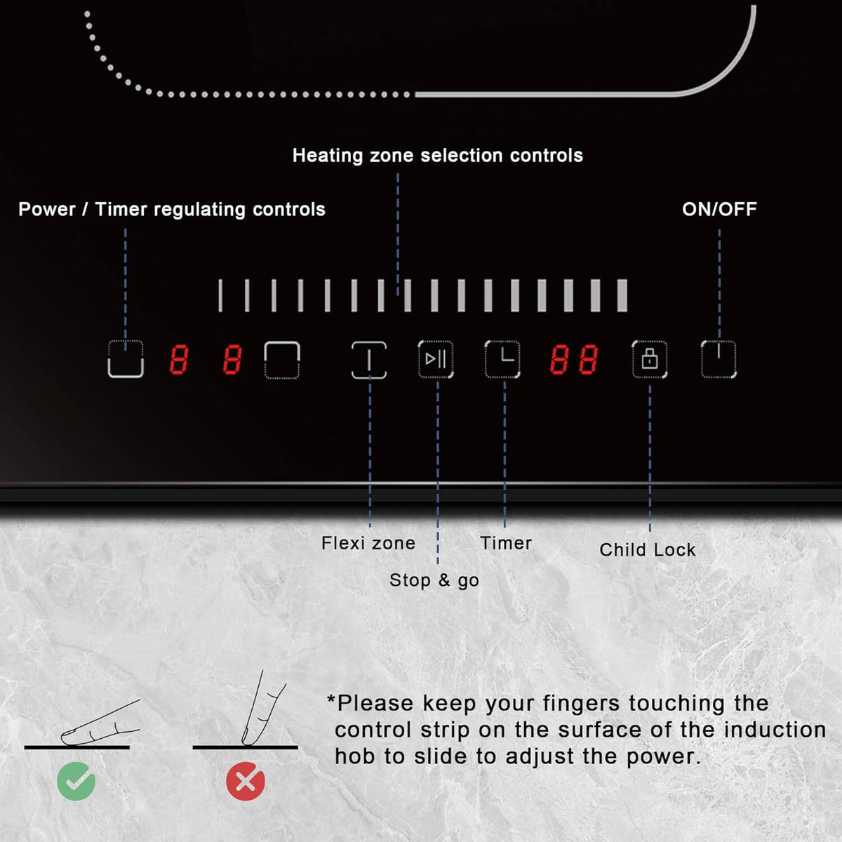 plate for induction cooktops
