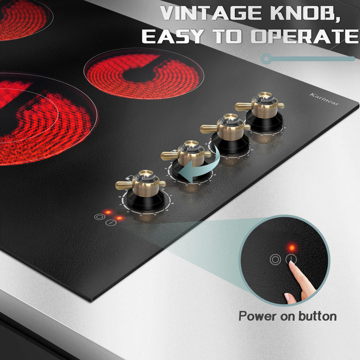 30 electric cooktop