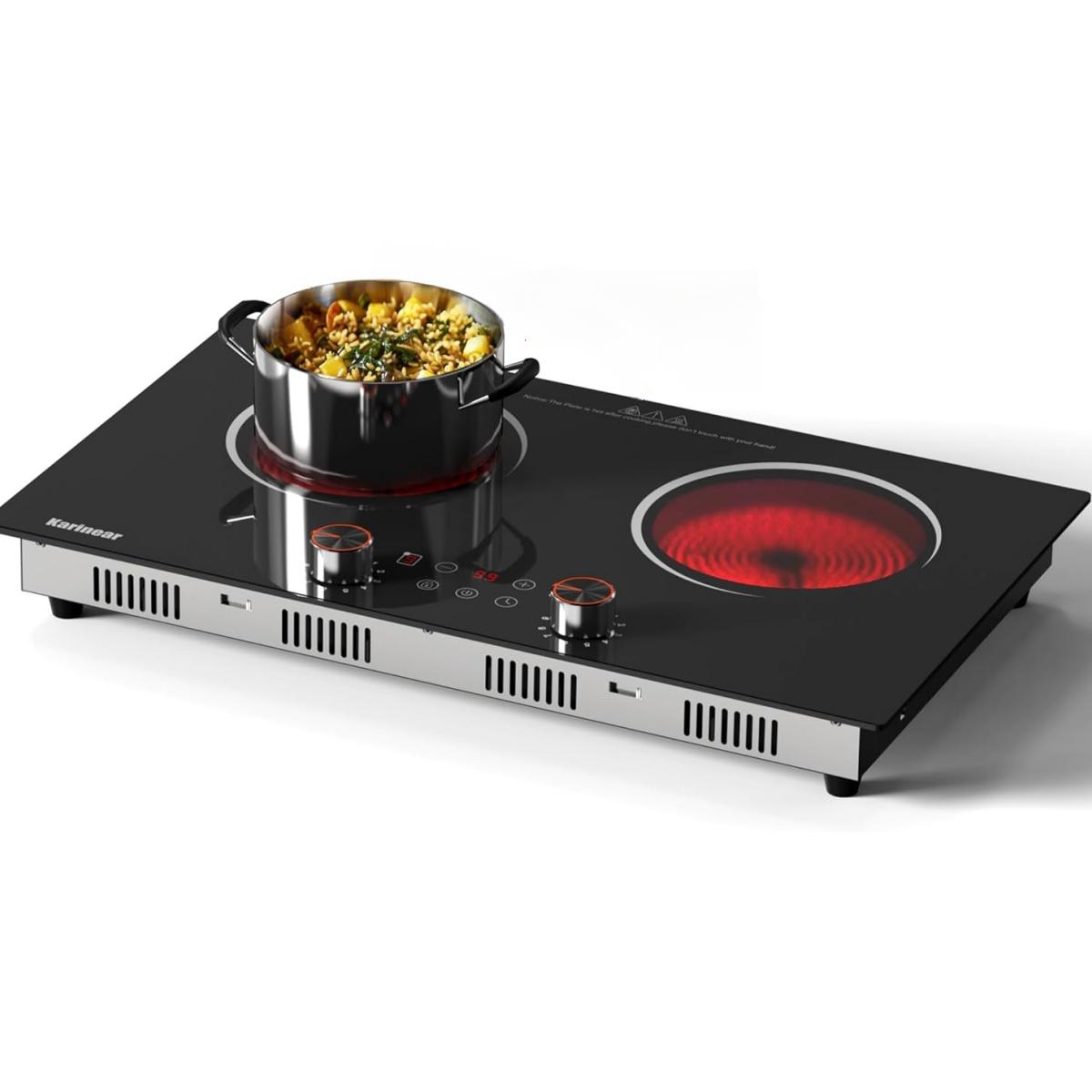 portable electric cooktop 